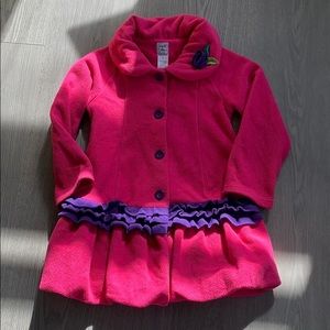 Size 6x Mac & Co fleece button up dress coat